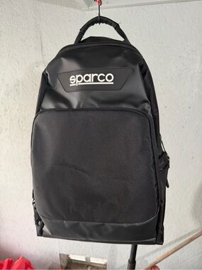 Sparco 600d Coated Polyester Water-Repellant Superstage 42L Travel Tech Backpack